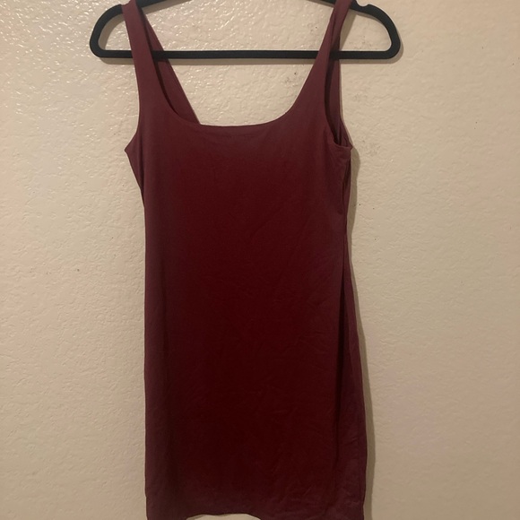 Meshki Dresses & Skirts - Meshki Burgundy Mini Dress